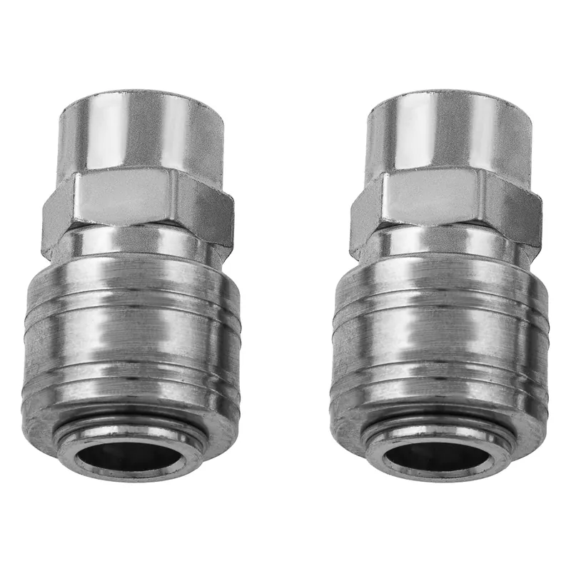 Stels levegős csatlakozó, belső menet, anya, 1/4", 2db Pénzvisszafizetés