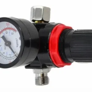 AWTools nyomáscsökkentő manométerrel, 0-12bar, 1/4" Népszerű