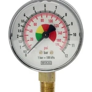 GAV manométer kerékfúvatóhoz 0-12bar 1/4˝ 63mm RAD Korlátozott ajánlat