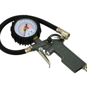 Geko nyomásmérős kerékfújó pisztoly, 1/4", 12bar Akció