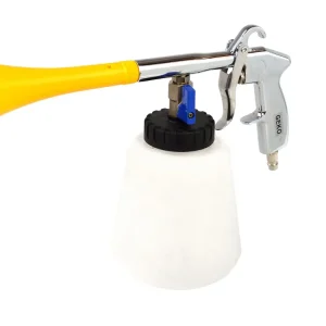 Autentikus Geko kárpittisztító pisztoly tartállyal, 1L, 5-8bar