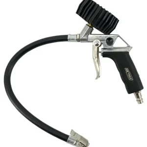 AWTools TY-8 keréknyomásmérő pisztoly, 39cm, 1/4", 0-12bar Újdonság