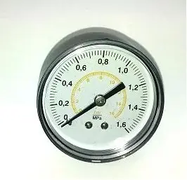 AWTools manométer hátsó kivezetéssel, 0-16bar, 3/8" Kedvezmény