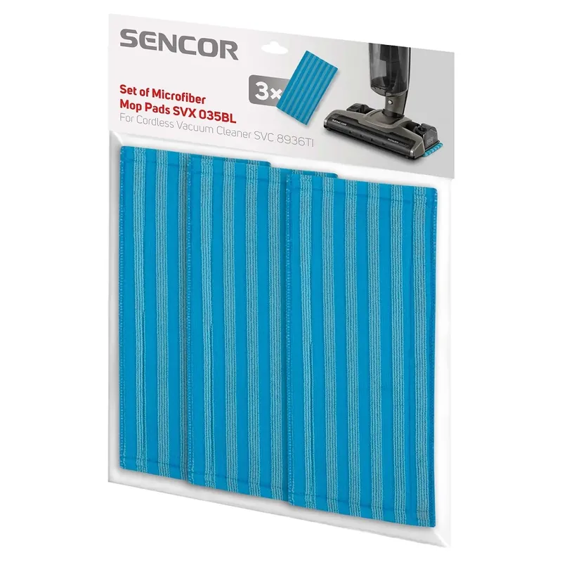 Gyors szállítás Sencor SVX 035BL mop készlet porszívóhoz