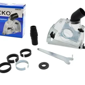 Geko porelszívó feltét sarokcsiszolóhoz, átlátszó Prémium