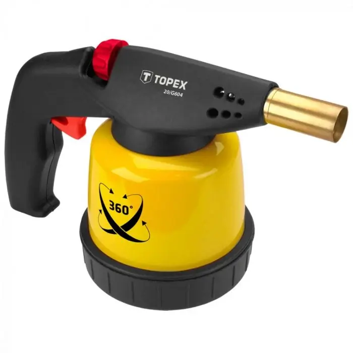 Topex gáz forrasztólámpa, Piezzós, 360' Akció