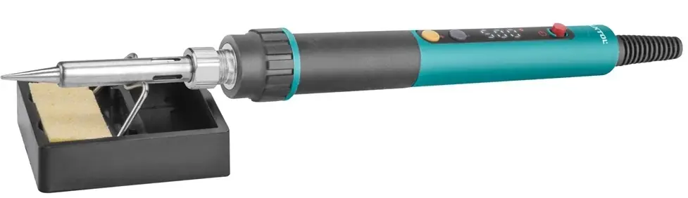 Kiváló minőség Extol forrasztó páka kijelzővel, szabályozható hőfok, 70W, 80-500°C