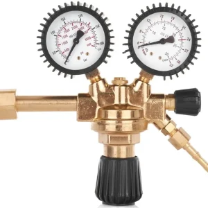 Alacsony ár Geko gáznyomás szabályozó 2 mérőórával, 230bar