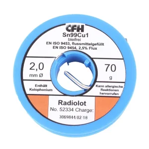 Rádió forrasztóón, ólommentes 70g Gyors szállítás