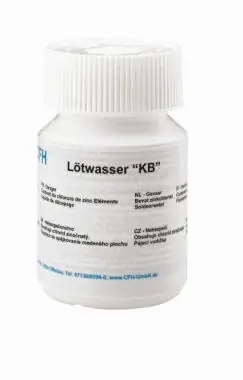 Pénzvisszafizetés Forrasztóvíz LWK368, 100g