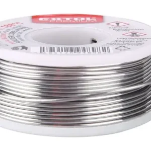 Biztonságos fizetés Extol műszerész forrasztó ón, 1mm, 100g