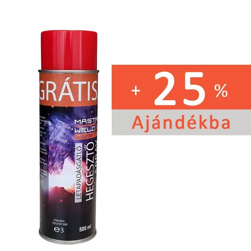 Mastroweld letapadásgátló hegesztő spray, 500ml Prémium