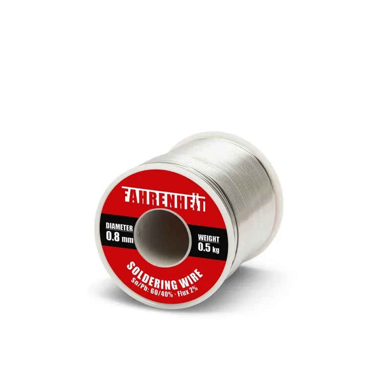 Fahrenheit forrasztó ón, 0.8mm, 0.5kg Autentikus