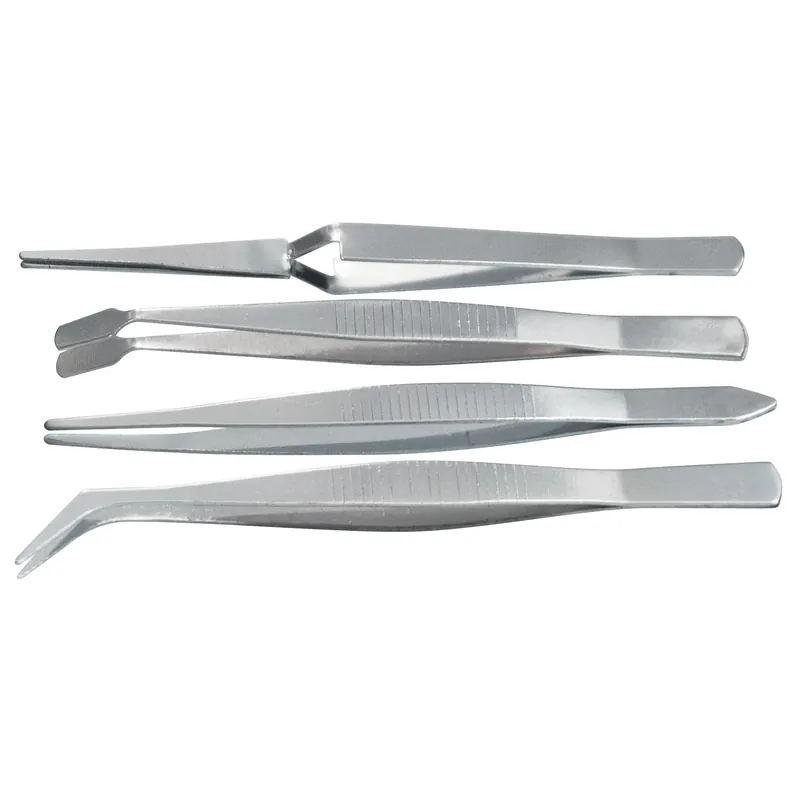 Sparta csipesz készlet, rozsdamentes acél, 4db-os Kiváló minőség