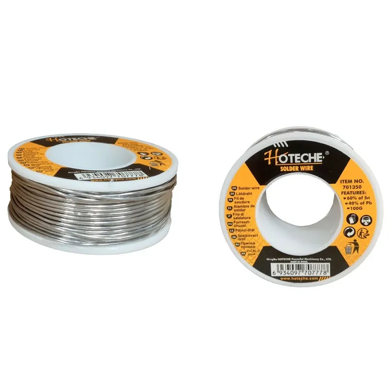 Utolsó esély Hoteche forrasztó ón, 1mm, 100g