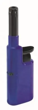 Piezo gyújtású mini gázgyújtó, kék Ajánlat