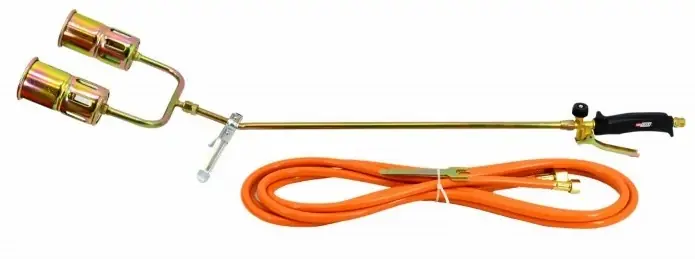 AWTools gázégő készlet, dupla égőfej, 82kW, 1800°C, 6cmx1m Korlátozott ajánlat