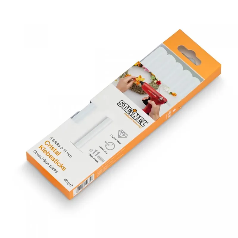 Prémium Steinel Cristal ragasztórúd, 11x120mm, 5db