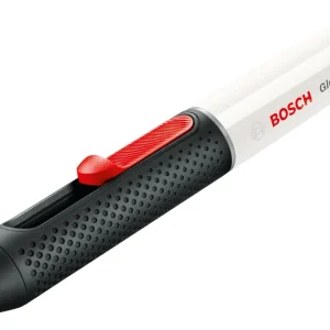Autentikus Bosch Gluey akkus ragasztópisztoly, 2x1.2V, 150°C, fehér (akkuval és töltővel)