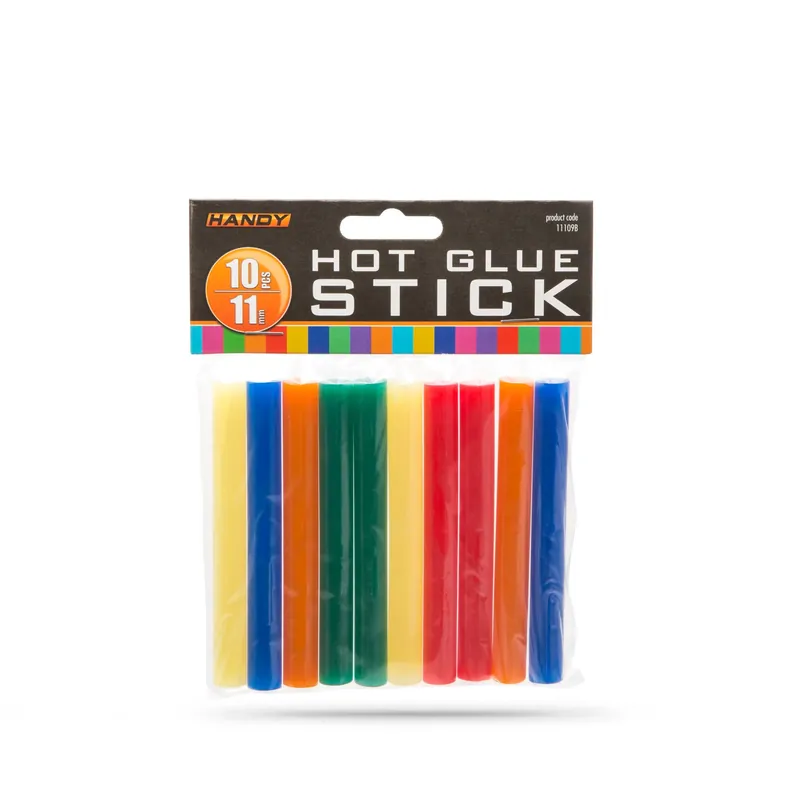 Handy 11109B ragasztórúd, 11x100mm, 10db, színes Korlátozott ajánlat
