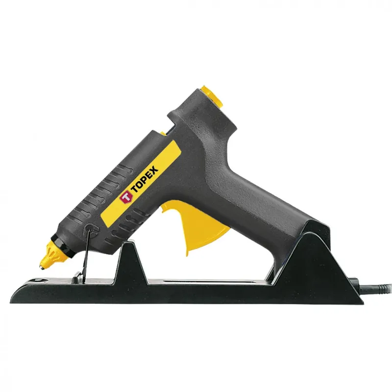 Utolsó esély Topex ragasztópisztoly állvánnyal, 11mm, 80W