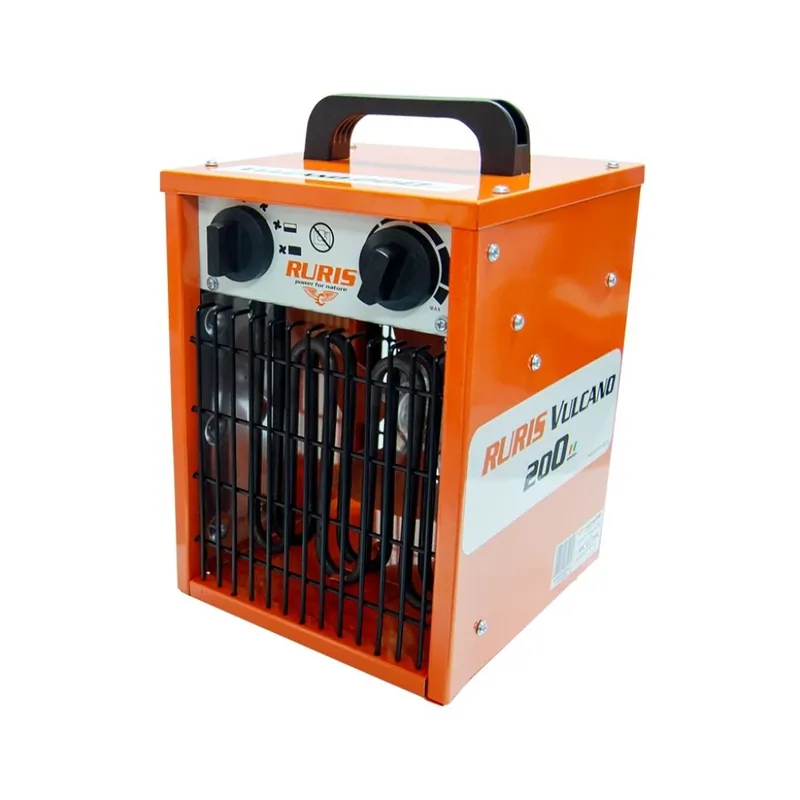 Ruris Vulcano 200 elektromos hőlégfúvó, 2kW Utolsó esély