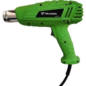 Tracon HLF3 hőlégfúvó, 230V, 50Hz, 1000-2000W, 350-600°C Prémium