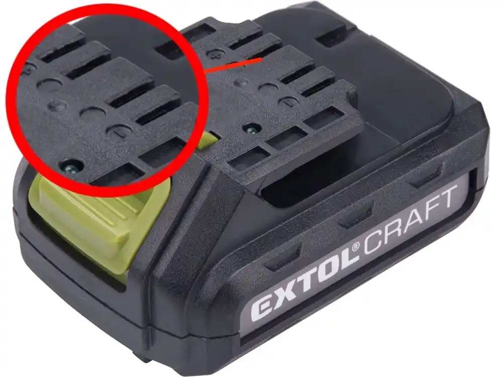 Extol 402400 Li-ion akkumulátor 12V, 3 saru, 1300mAh Rendeld meg most