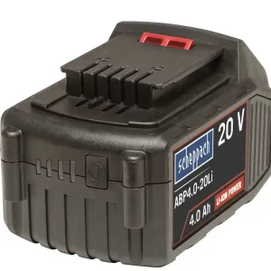 Ingyenes szállítás Scheppach Li-Ion akkumulátor, 20V, 4Ah