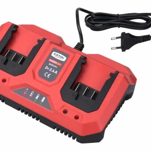 Népszerű Extol Premium Li-Ion dupla akkutöltő 20V, 2x4.0A