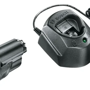 Kiárusítás Bosch PBA akku és töltő, 12V, 1.5Ah