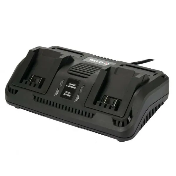 Yato dupla akkumulátor töltő, 18V Csak ma