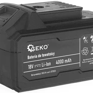 Geko akku a G80657 zsírzóhoz, 18V, Li-ion, 4Ah Akció