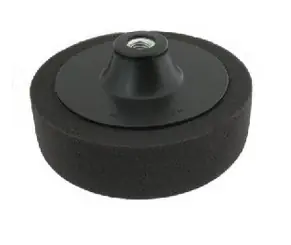 Z-TOOLS menetes polírozó szivacs puha d150x50xM14 fekete Ingyenes szállítás