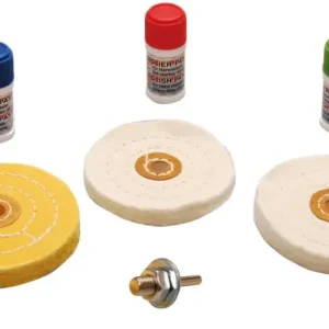 BGS-3991 Polírozó készlet kemény fémekhez 7 részes Kiárusítás