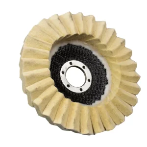 Legjobb ár Geko lamellás polírozó korong filces, prémium, 125x22mm