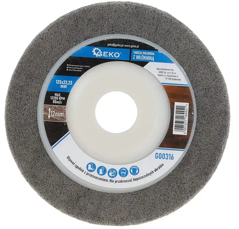 Vedd meg most Geko polár polírozó korong, 125mm