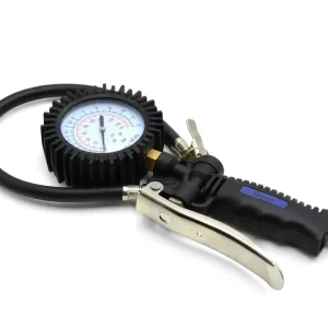 Kiárusítás Geko gumiabroncsfelfújó pisztoly manométerrel, 12bar