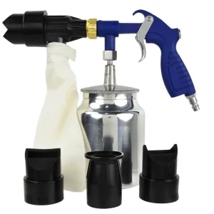 Ingyenes szállítás Geko homokfúvó pisztoly készlet 3.5-5bar