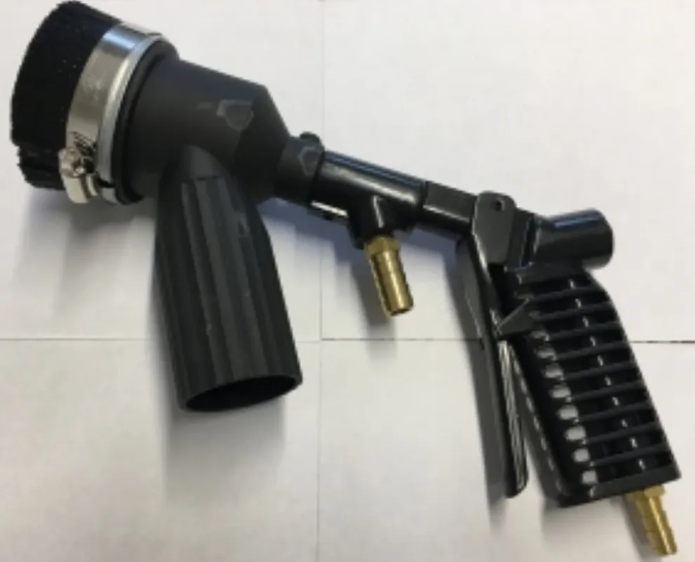 Unicraft csiszolópisztoly kefével az MSSG 105 homokfúvóhoz Expressz szállítás