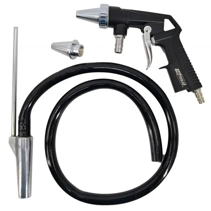 Legjobb ár AWTools homokfúvó pisztoly tömlővel, 1m, 1/4"