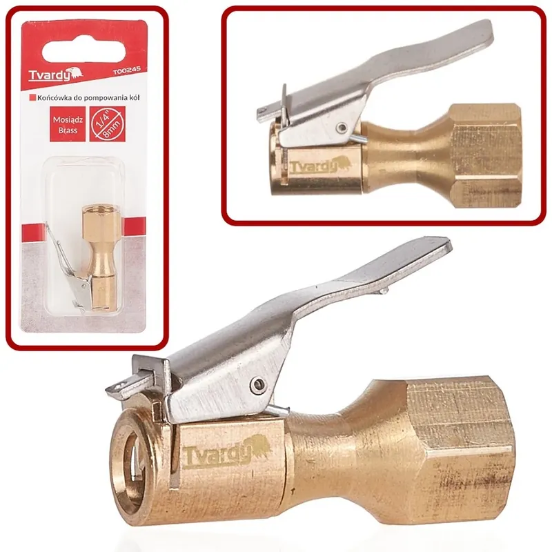 Tvardy T00245 sárgaréz fúvóka 1/4", 8mm Expressz szállítás