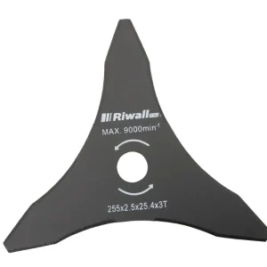 Riwall PRO fűkasza vágókés, 255x25.4x2.5mm Kiváló minőség