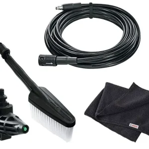 Újdonság Bosch autótisztító készlet magasnyomású mosókhoz, 4db-os