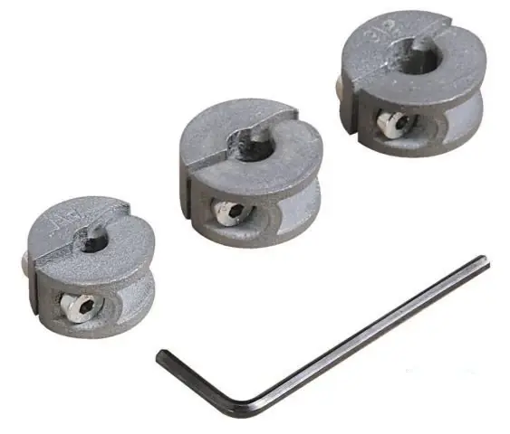 Autentikus Wolfcraft 3db mélységbeállító fúróhoz, új kialakítású 6–8–10mm