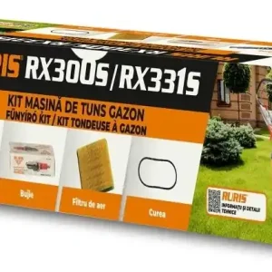 Biztonságos fizetés Ruris fűnyíró tartozék készlet RX300S és RX331S fűnyírókhoz
