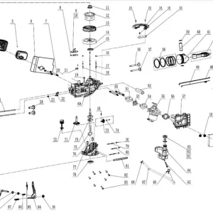 Ruris levegőszűrő betét az 5500RS rotációs kapához Pénzvisszafizetés