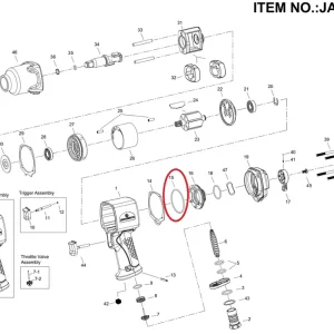 Jonnesway JAI-1114-15 O-gyűrű a JAI-1114 légkulcshoz Utolsó esély