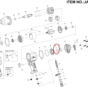 Jonnesway JAI-1114-18 O-gyűrű a JAI-1114 légkulcshoz Kedvezmény