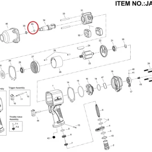 Jonnesway JAI-1114-35 O-gyűrű a JAI-1114 légkulcshoz Népszerű